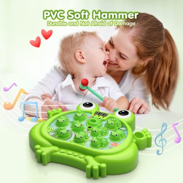 Interactive Whack-A-Frog Game – 5 Modes, Music & Lights - Image 6