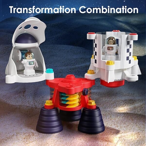 STEM Rocket Toy Playset – Buildable Space Adventure for Kids - Image 4